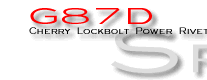 G87D Lockbolt Power Riveter